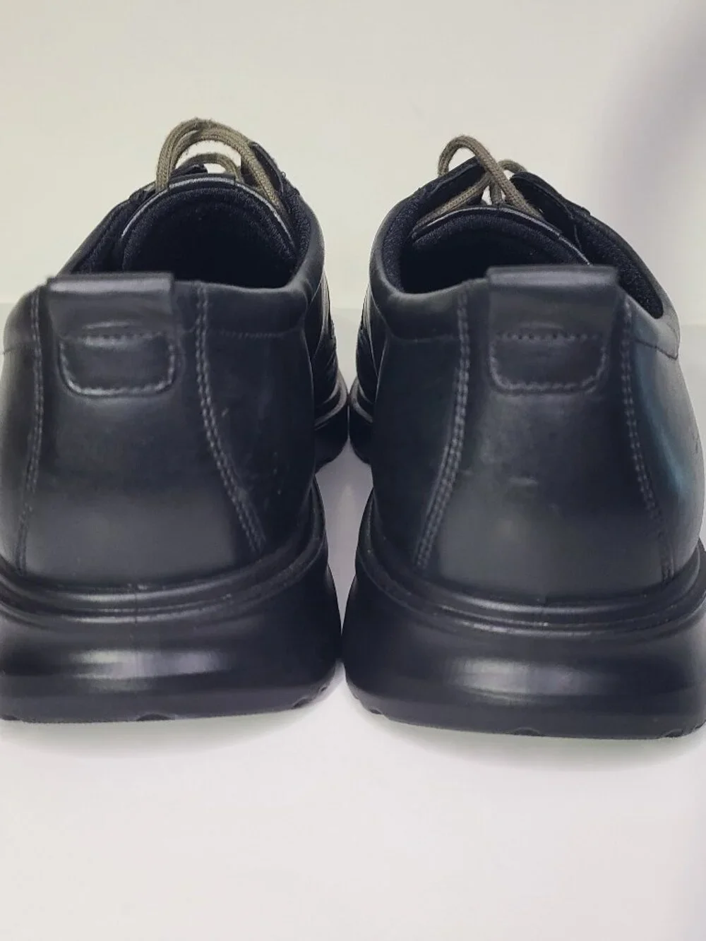 Ecco S-Lite Hybrid Wingtip Oxford Black Men's Shoes Size 11.5 EUC